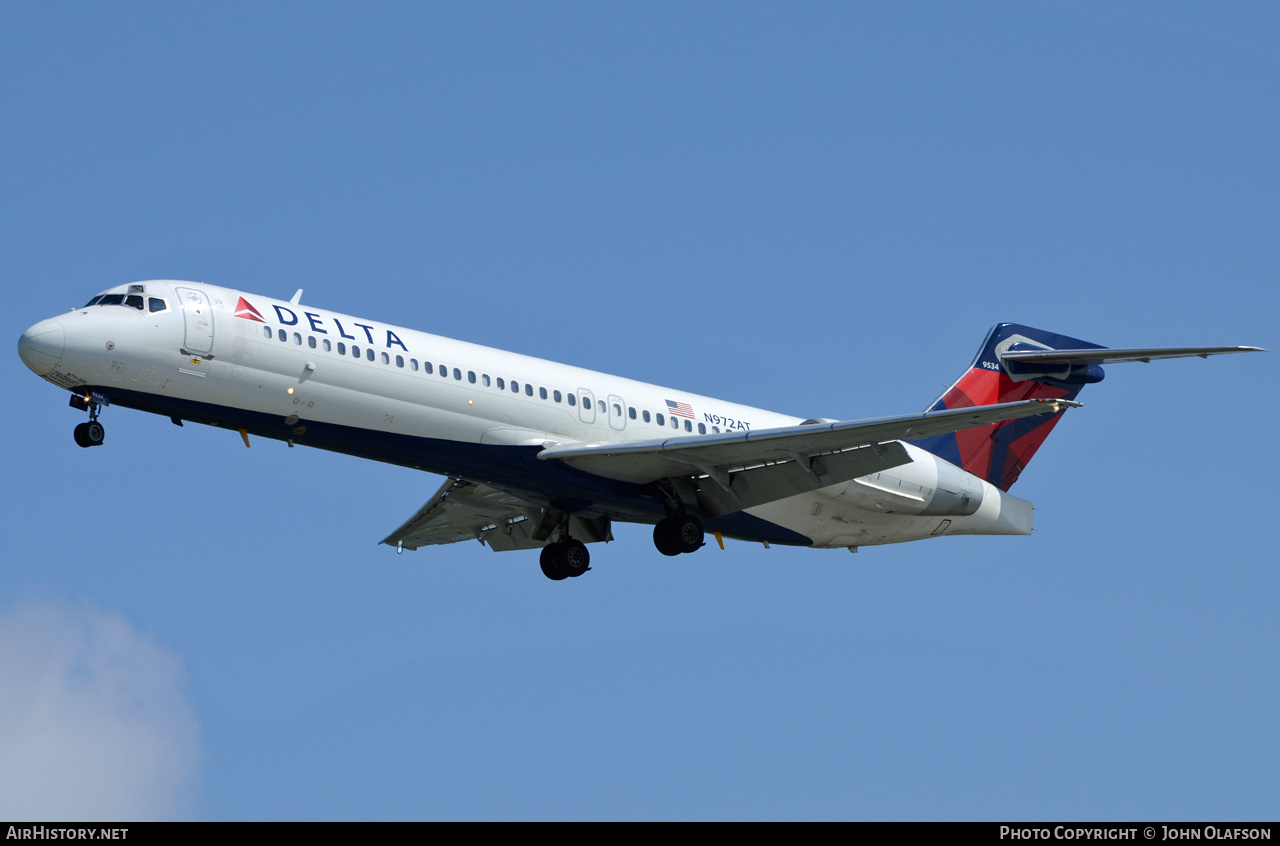 Aircraft Photo of N972AT | Boeing 717-2BD | Delta Air Lines | AirHistory.net #685379