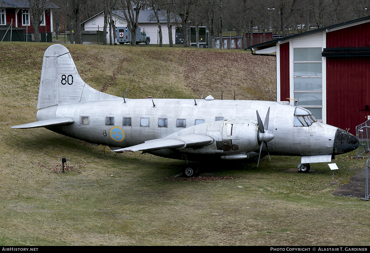 Aircraft Photo of 82001 | Vickers Tp82 Varsity (668) | Sweden - Air Force | AirHistory.net #685387