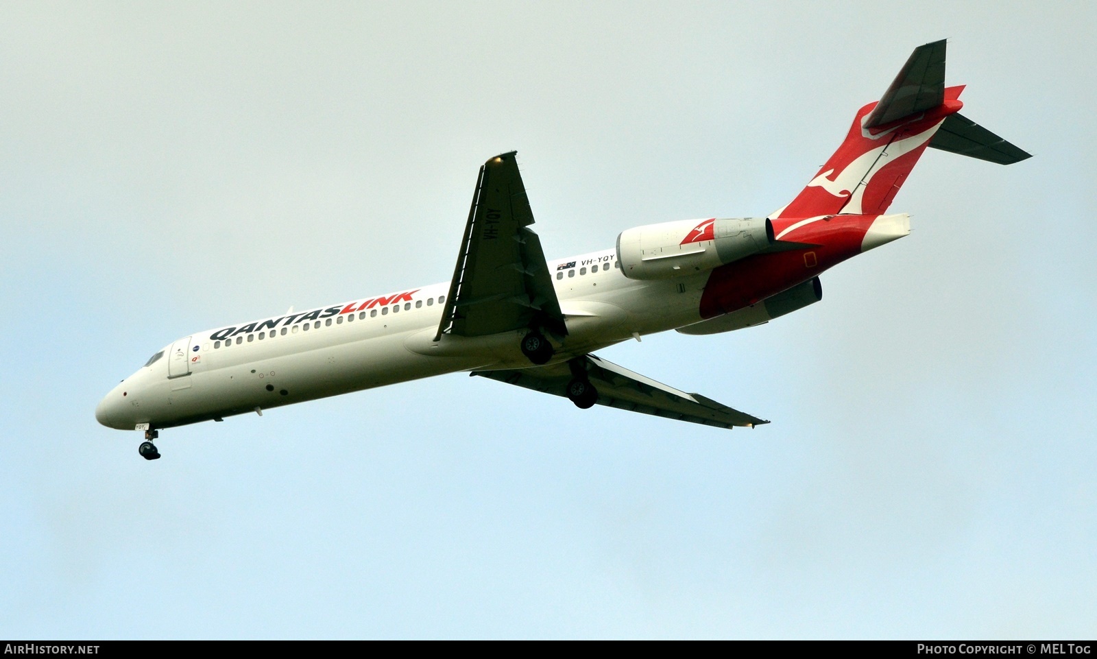 Aircraft Photo of VH-YQY | Boeing 717-2K9 | QantasLink | AirHistory.net #685395