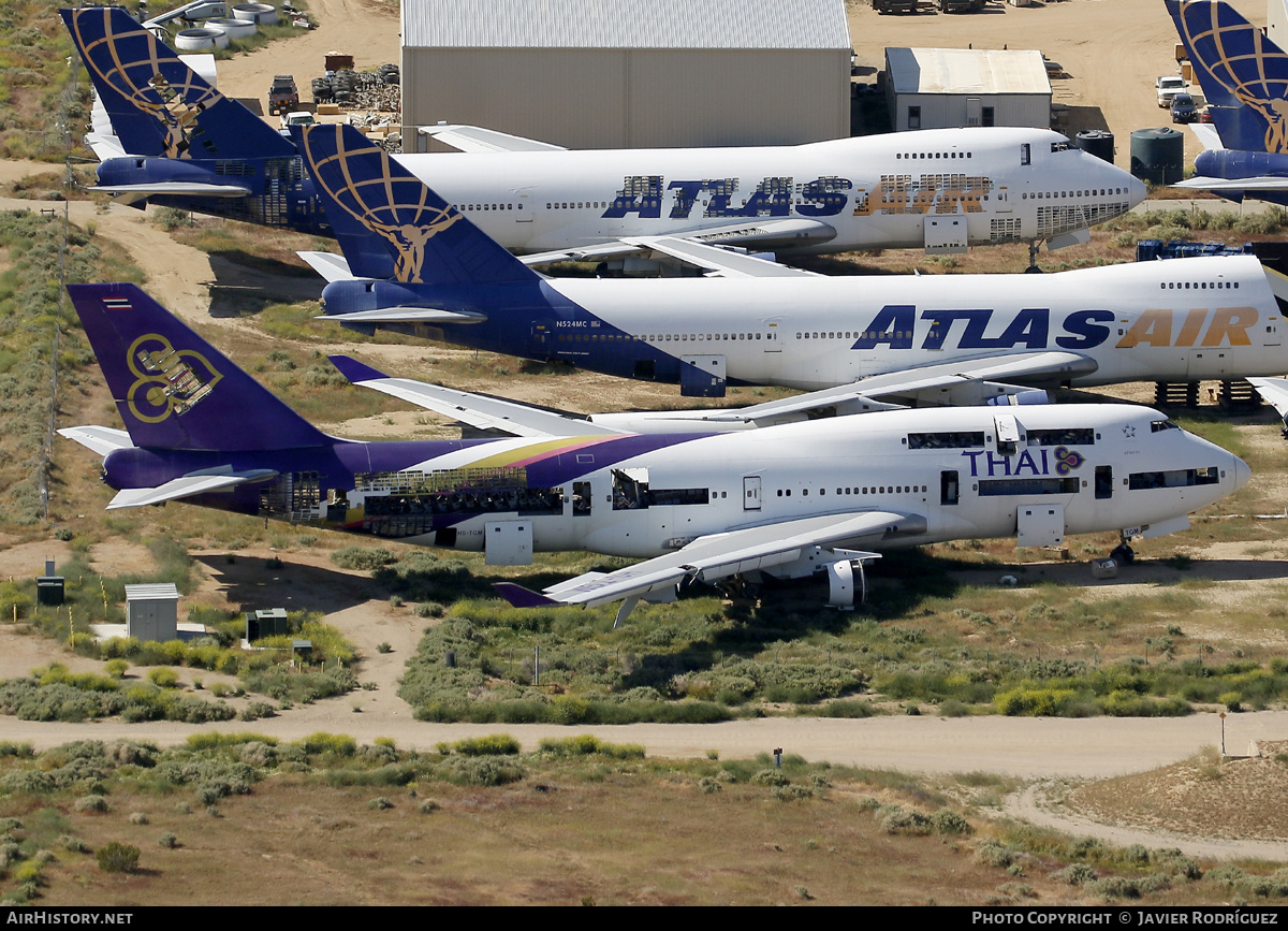 Aircraft Photo of HS-TGM | Boeing 747-4D7 | Thai Airways International | AirHistory.net #685418