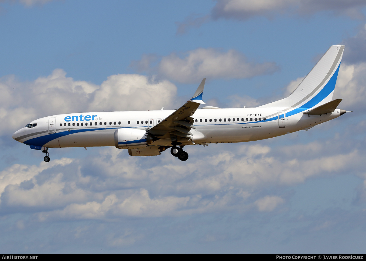 Aircraft Photo of SP-EXE | Boeing 737-8 Max 8 | Enter Air | AirHistory.net #685419