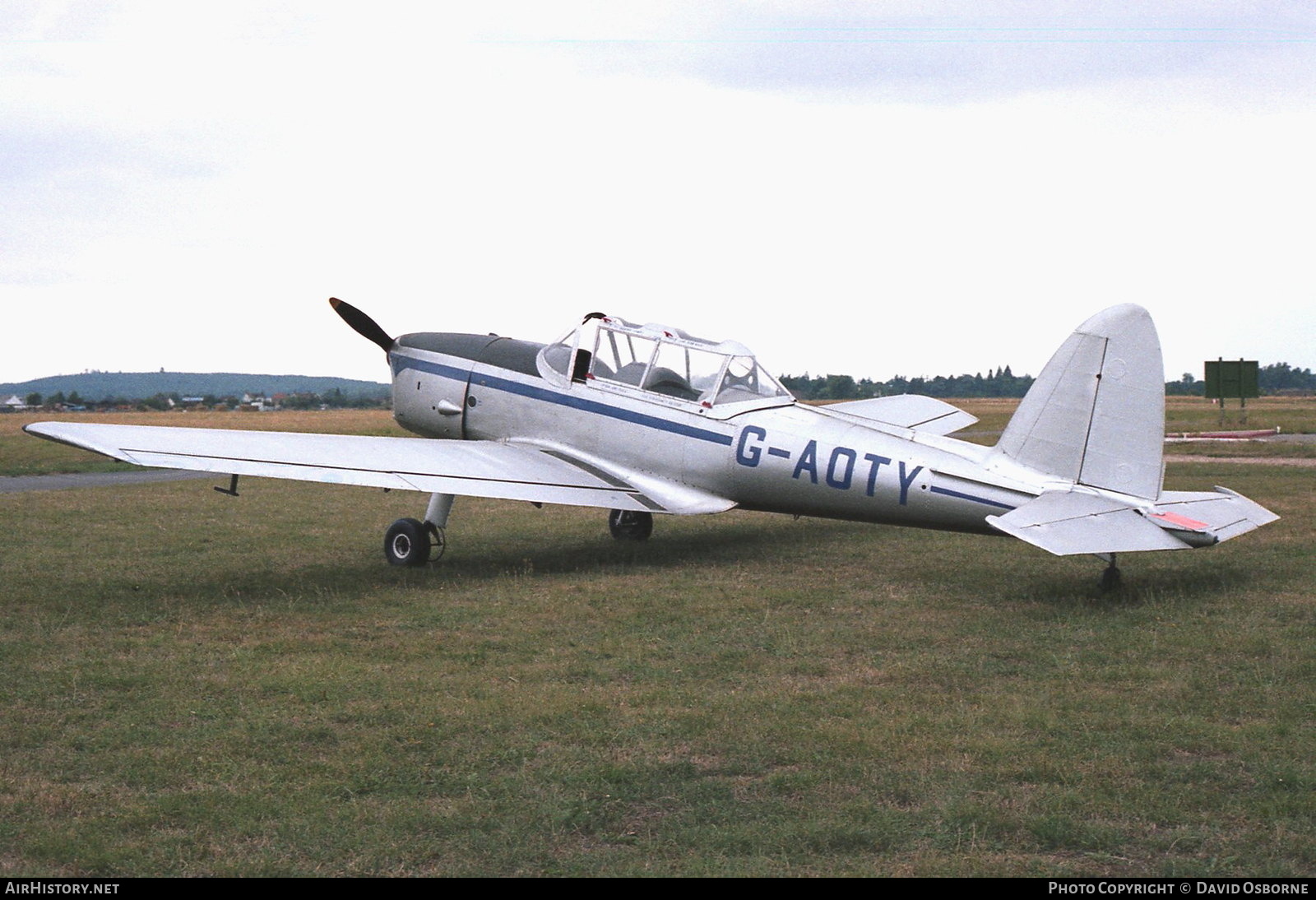 Aircraft Photo of G-AOTY | De Havilland DHC-1 Chipmunk Mk22 | AirHistory.net #685426
