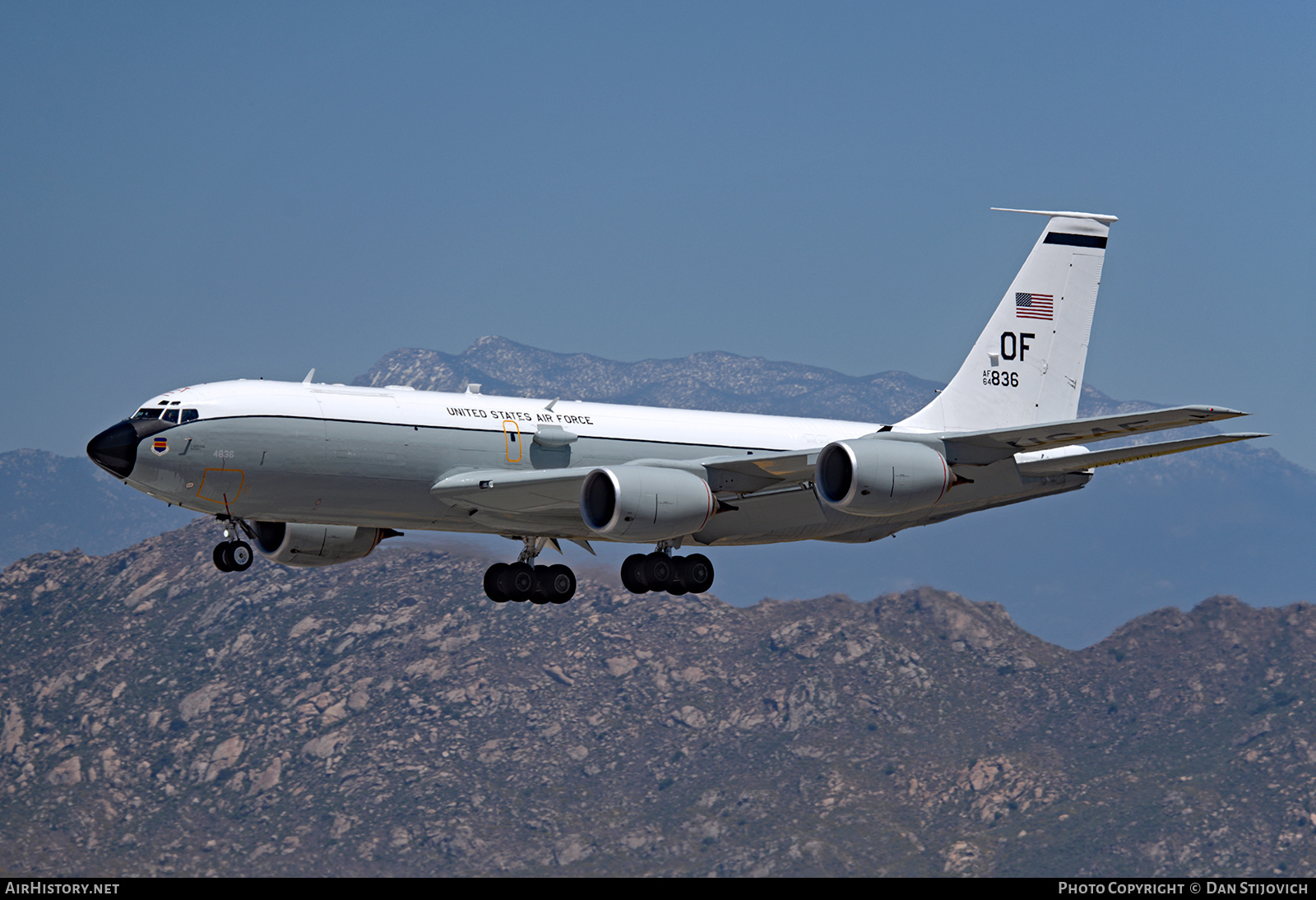 Aircraft Photo of 64-14836 / 14836 | Boeing WC-135R Constant Phoenix | USA - Air Force | AirHistory.net #685454