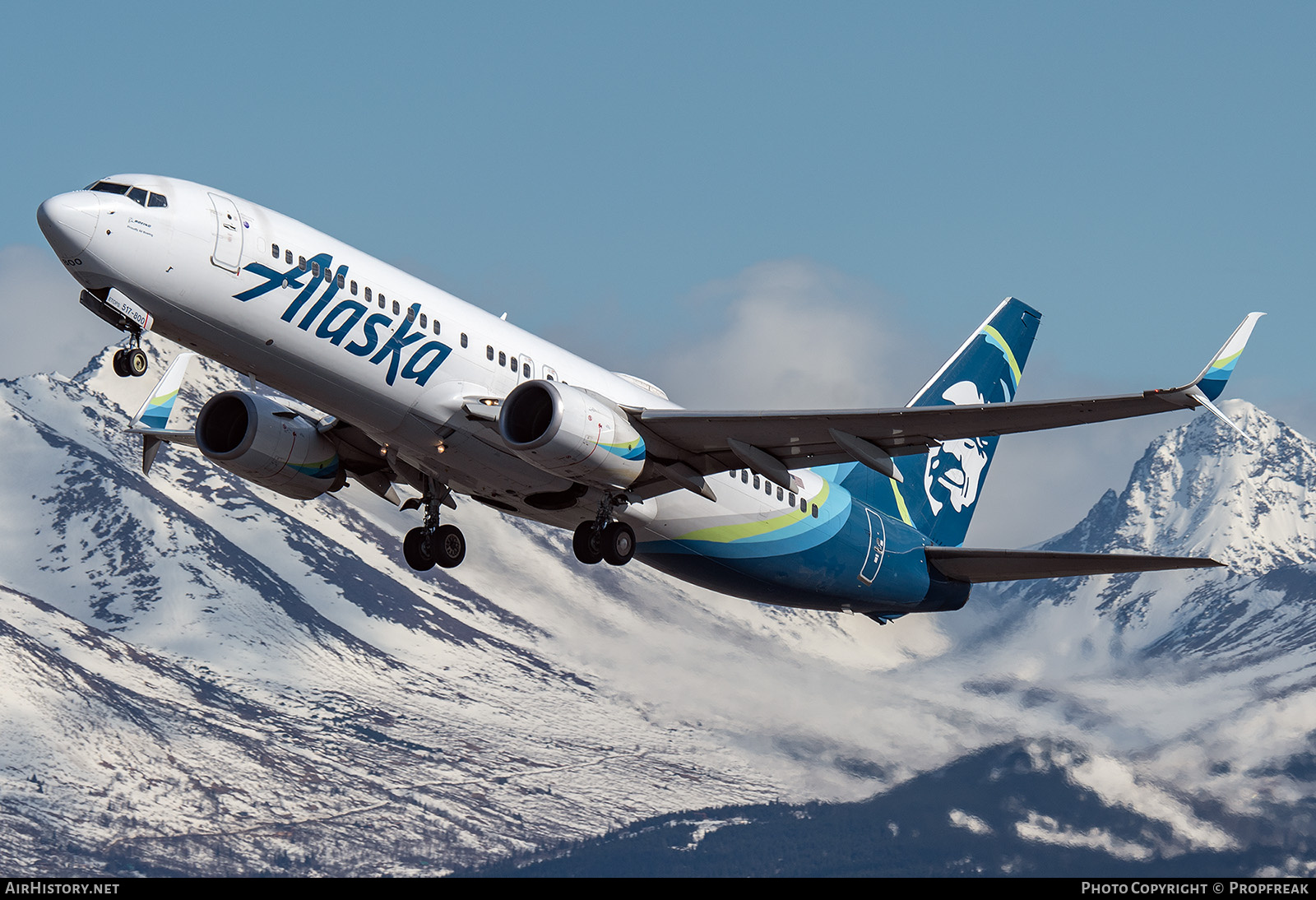 Aircraft Photo of N517AS | Boeing 737-890 | Alaska Airlines | AirHistory.net #685470