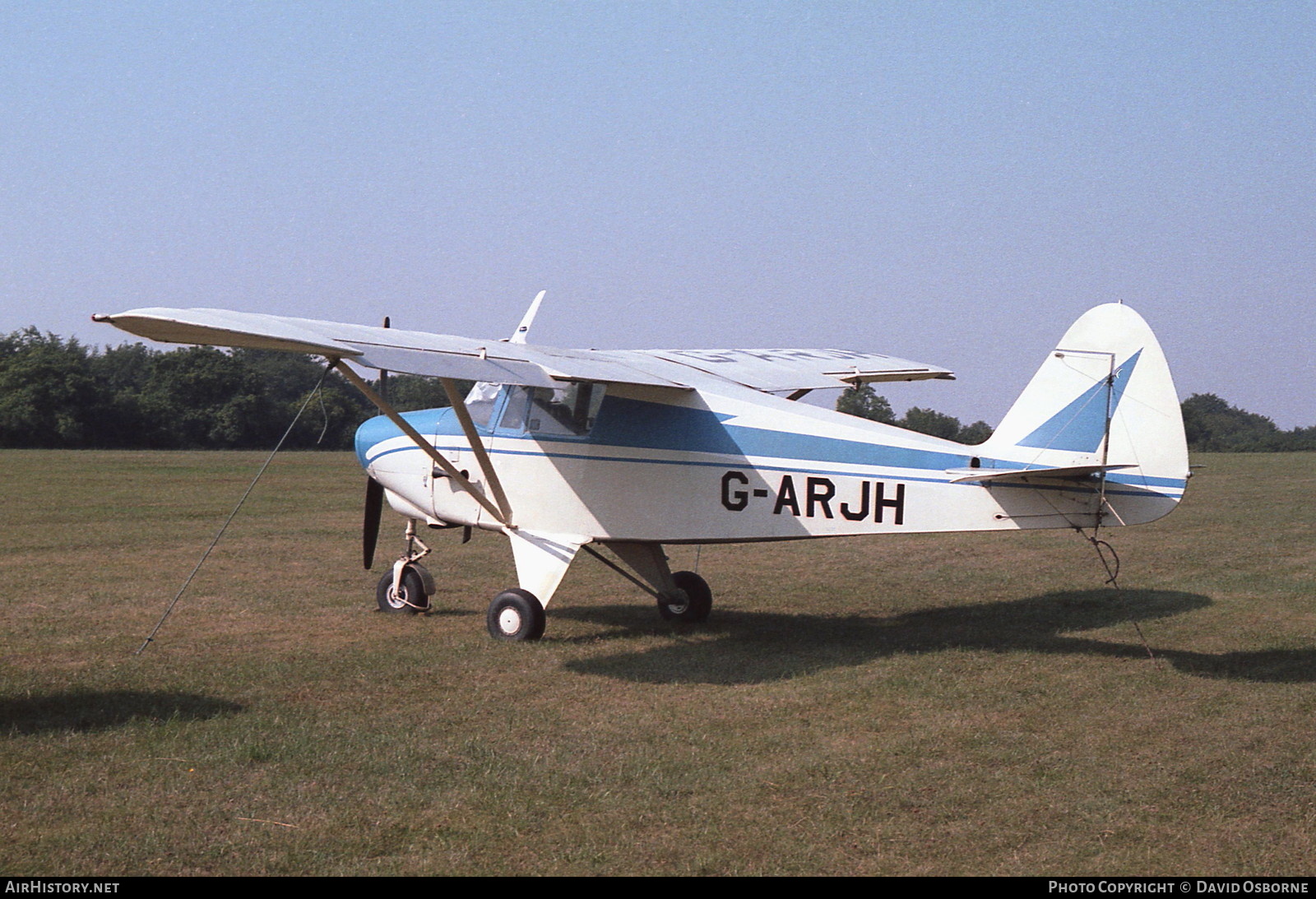 Aircraft Photo of G-ARJH | Piper PA-22-108 Colt | AirHistory.net #685502