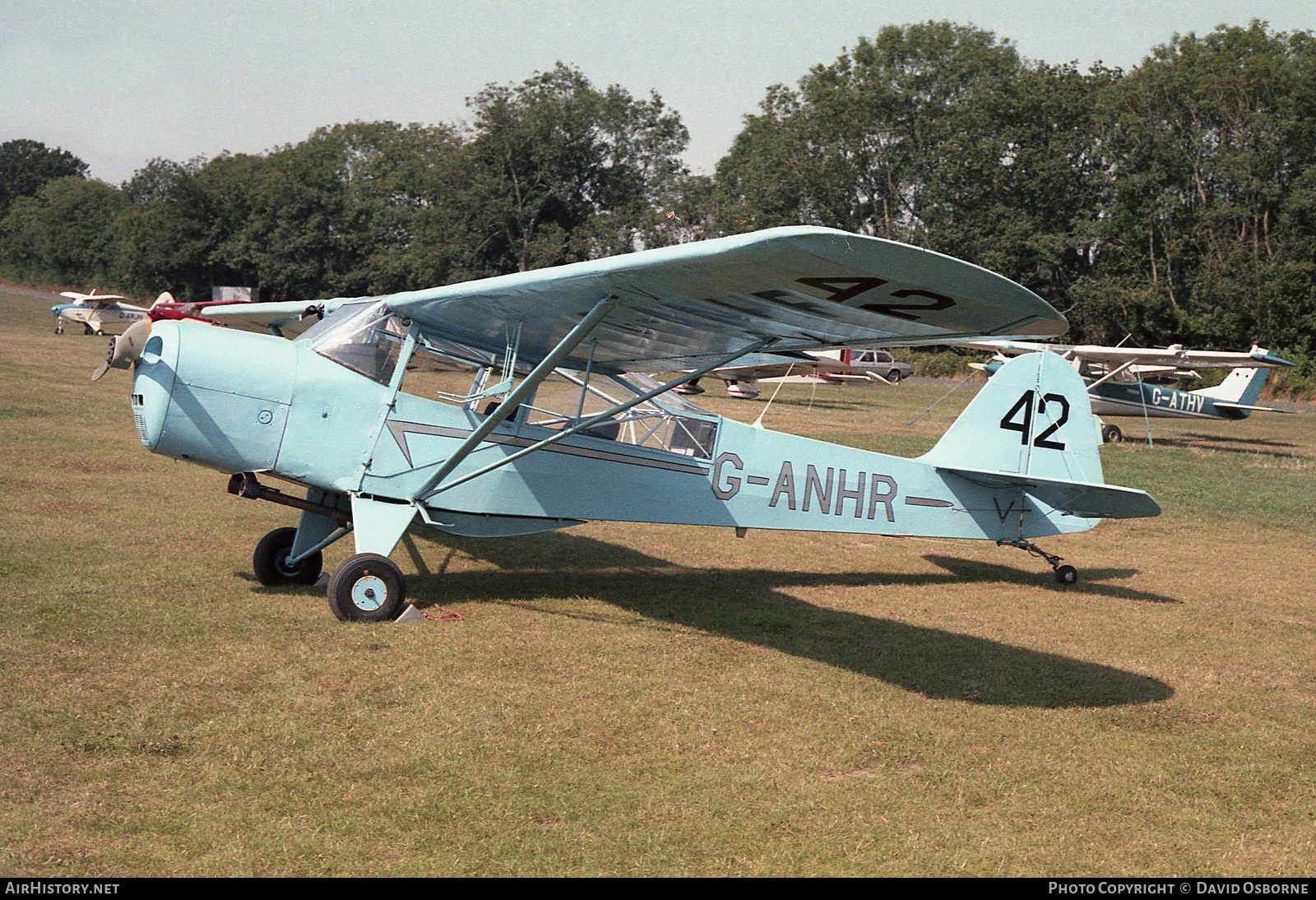 Aircraft Photo of G-ANHR | Taylorcraft J Auster Mk5 | AirHistory.net #685505