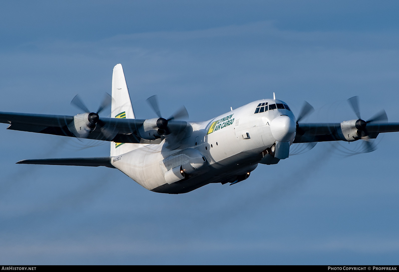 Aircraft Photo of N409LC | Lockheed L-100-30 Hercules (382G) | Lynden Air Cargo | AirHistory.net #685506
