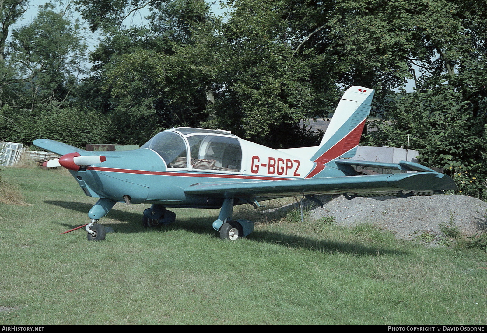 Aircraft Photo of G-BGPZ | Morane-Saulnier MS-890A Rallye Commodore 145 | AirHistory.net #685512