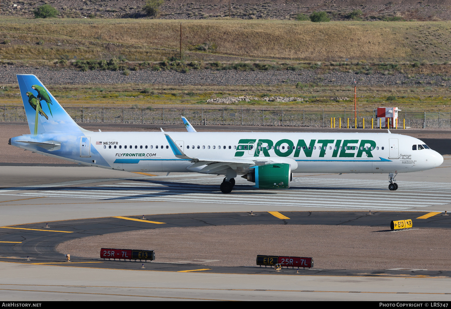 Aircraft Photo of N635FR | Airbus A321-271NX | Frontier Airlines | AirHistory.net #685523