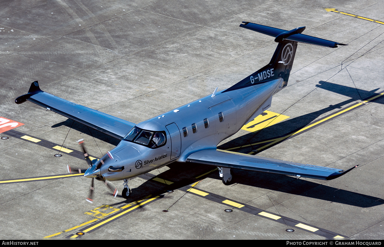 Aircraft Photo of G-MDSE | Pilatus PC-12NGX (PC-12/47E) | Silver Aviation | AirHistory.net #685530