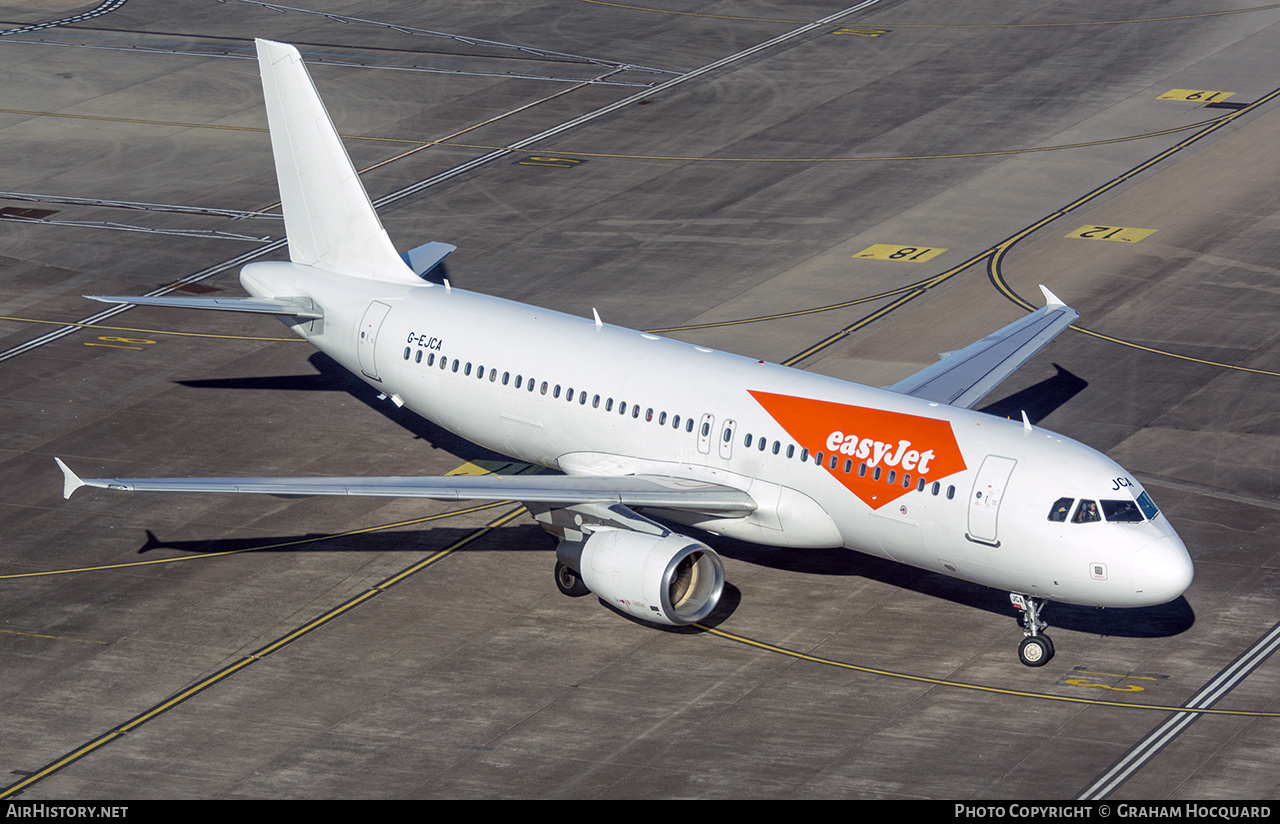 Aircraft Photo of G-EJCA | Airbus A320-214 | EasyJet | AirHistory.net #685532