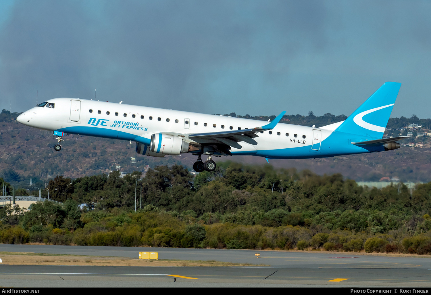 Aircraft Photo of VH-ULB | Embraer 190AR (ERJ-190-100IGW) | NJE - National Jet Express | AirHistory.net #685535