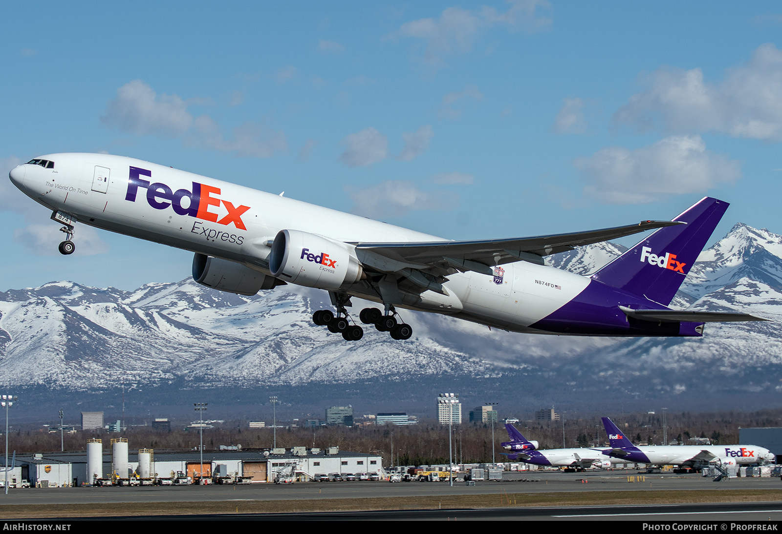 Aircraft Photo of N874FD | Boeing 777-F | FedEx Express - Federal Express | AirHistory.net #685549