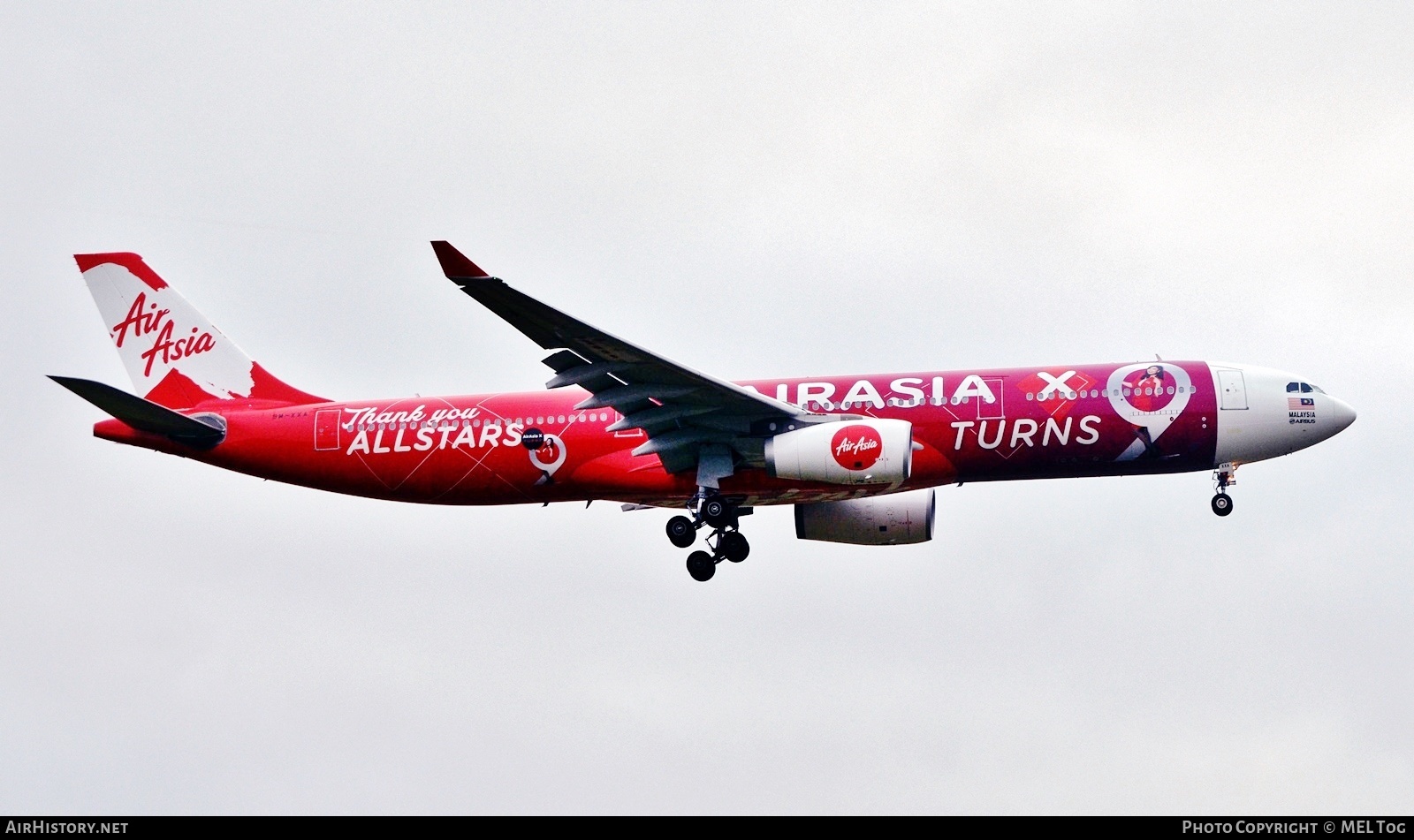 Aircraft Photo of 9M-XXA | Airbus A330-343 | AirHistory.net #685550