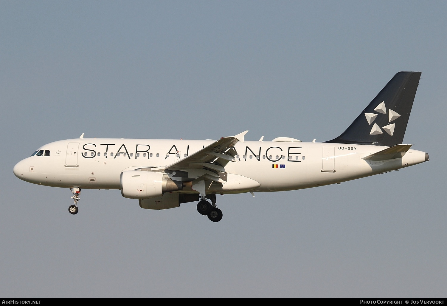 Aircraft Photo of OO-SSY | Airbus A319-112 | Brussels Airlines | AirHistory.net #685558