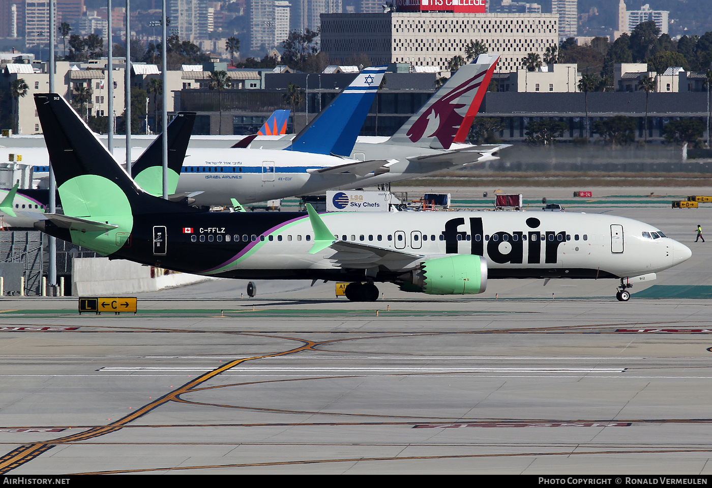Aircraft Photo of C-FFLZ | Boeing 737-8 Max 8 | Flair Airlines | AirHistory.net #685565