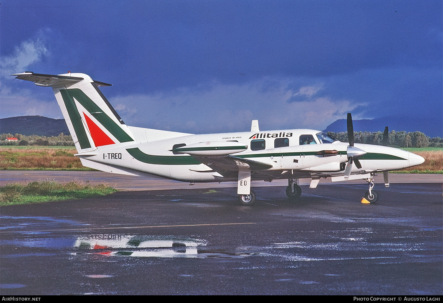 Aircraft Photo of I-TREQ | Piper PA-42-720 Cheyenne IIIA | Alitalia Flying School | AirHistory.net #685579