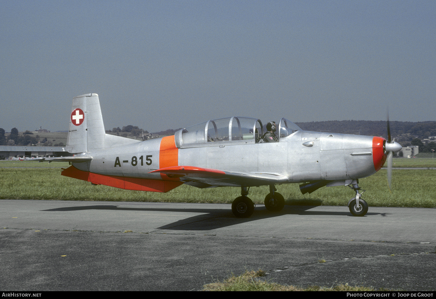 Aircraft Photo of A-815 | Pilatus P-3-05 | Switzerland - Air Force | AirHistory.net #685583