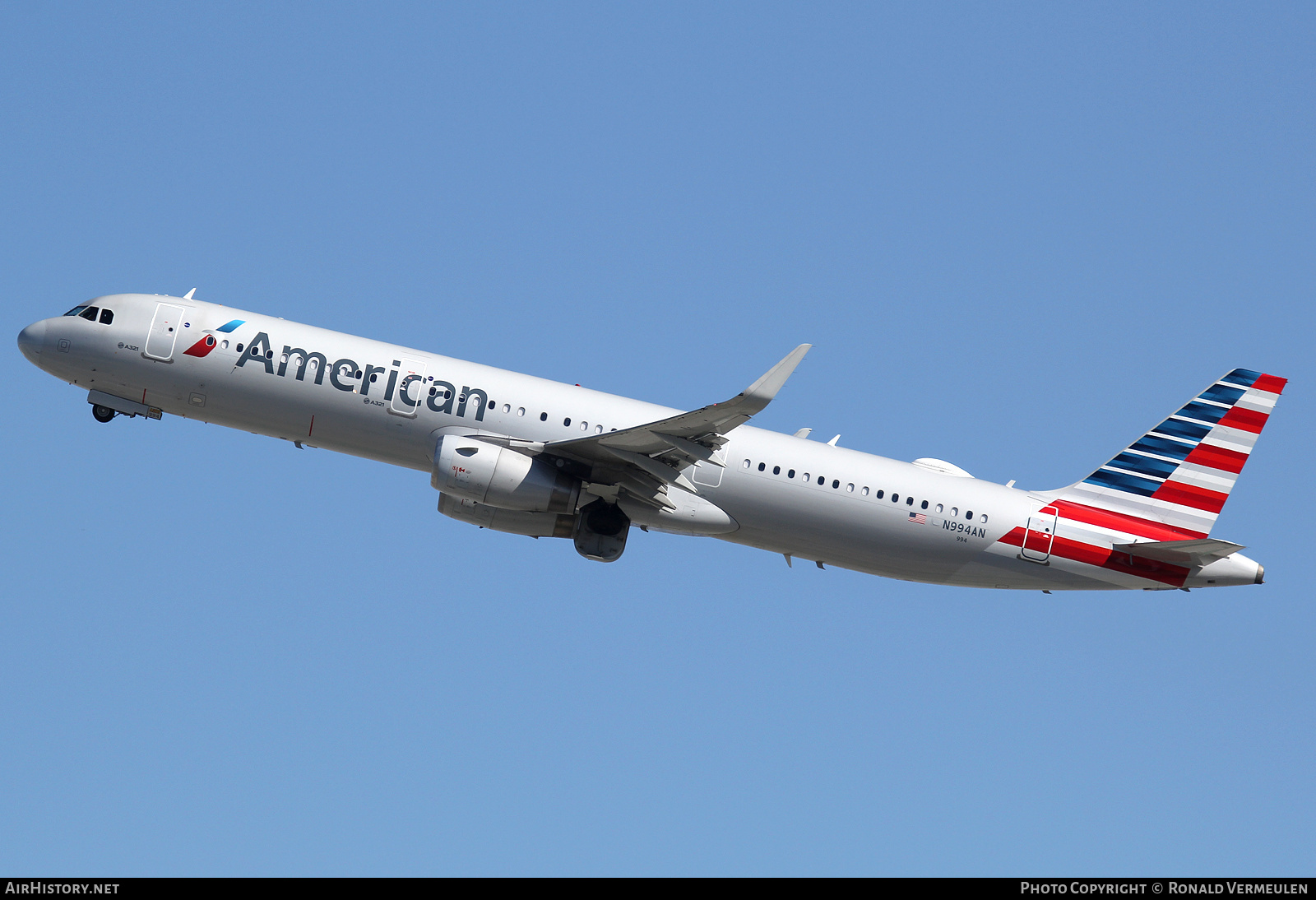 Aircraft Photo of N994AN | Airbus A321-231 | American Airlines | AirHistory.net #685590