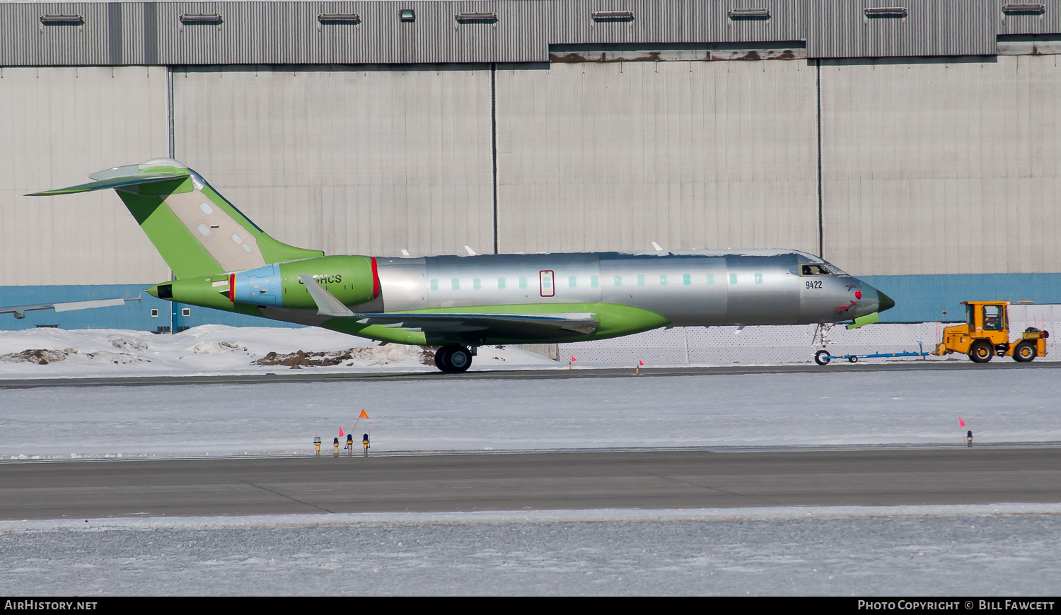 Aircraft Photo of C-GHCS | Bombardier Global Express XRS (BD-700-1A10) | AirHistory.net #685600