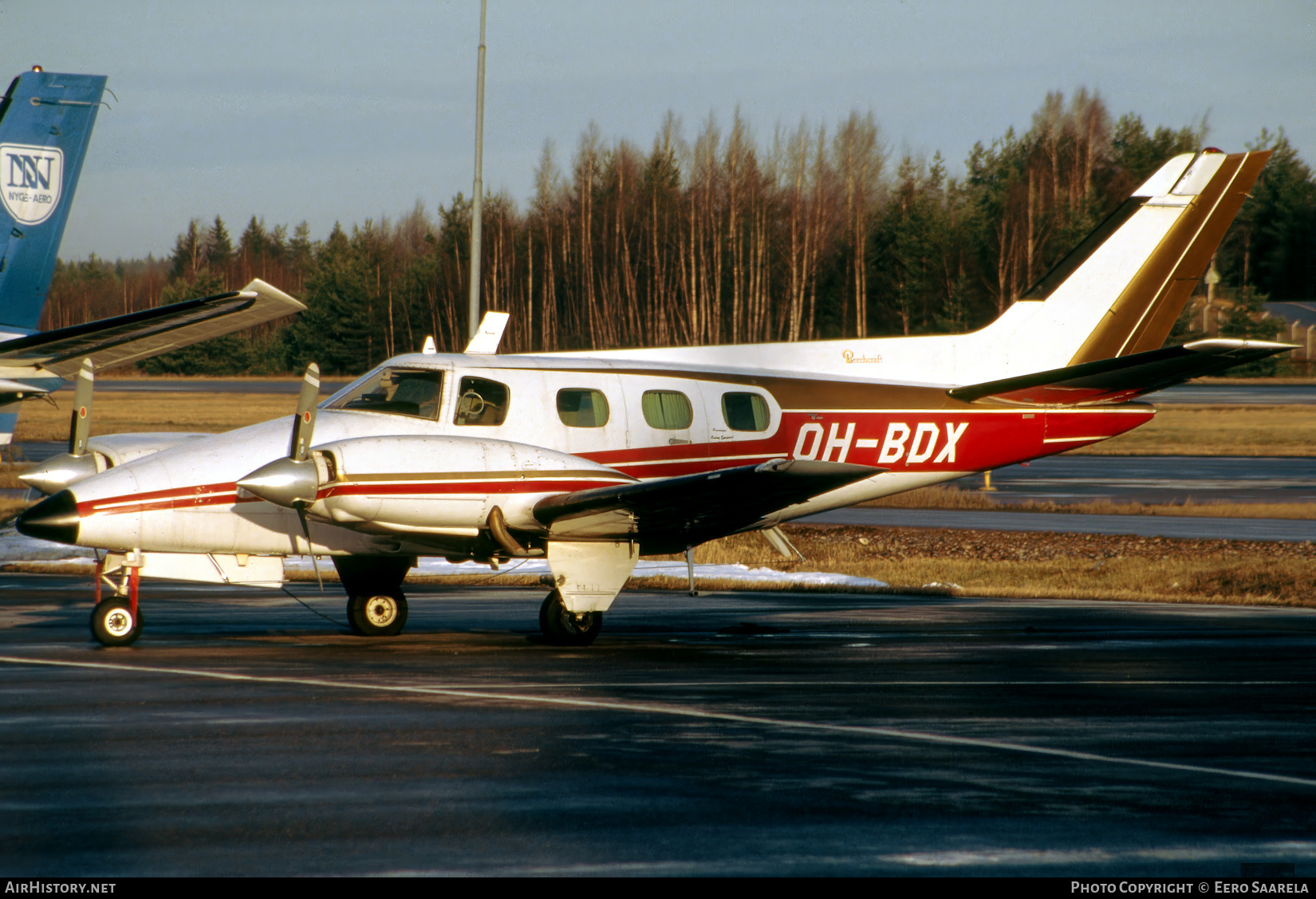 Aircraft Photo of OH-BDX | Beech A60 Duke | AirHistory.net #685614