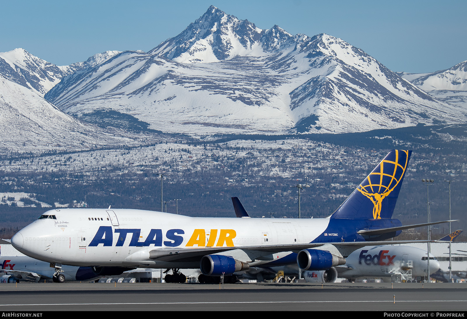 Aircraft Photo of N472MC | Boeing 747-45E(BDSF) | Atlas Air | AirHistory.net #685622