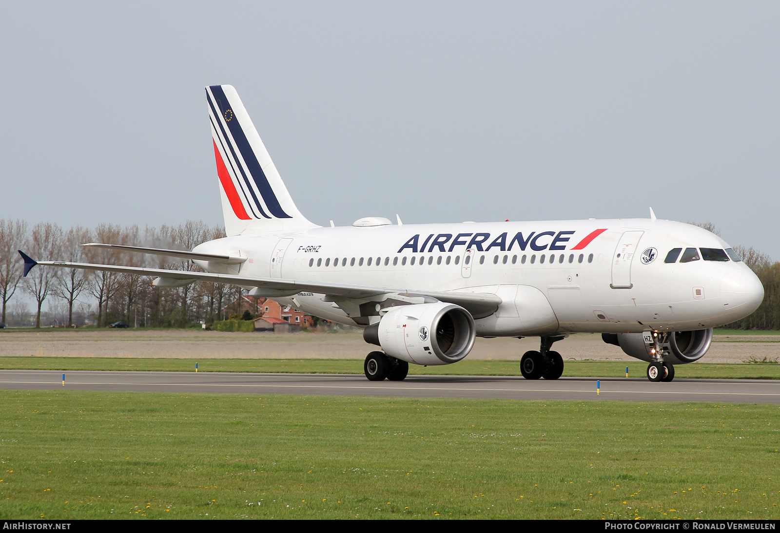 Aircraft Photo of F-GRHZ | Airbus A319-111 | Air France | AirHistory.net #685623