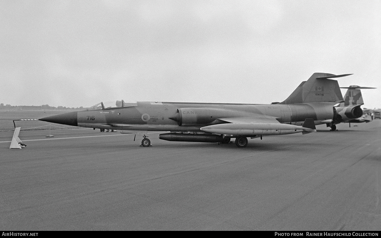 Aircraft Photo of 104716 | Lockheed CF-104A Starfighter | Canada - Air Force | AirHistory.net #685632
