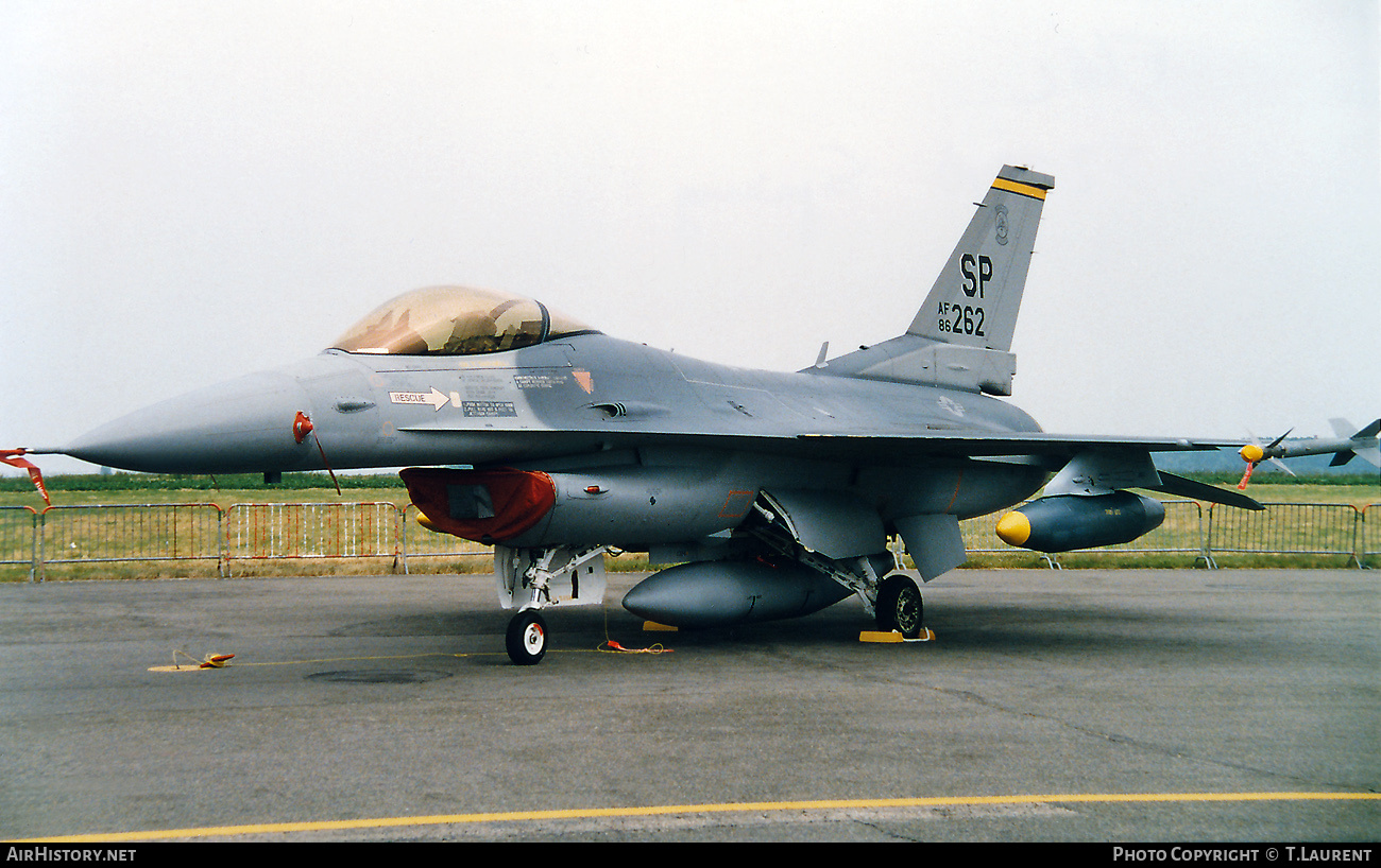 Aircraft Photo of 86-0262 / AF86-262 | General Dynamics F-16C Fighting Falcon | USA - Air Force | AirHistory.net #685681