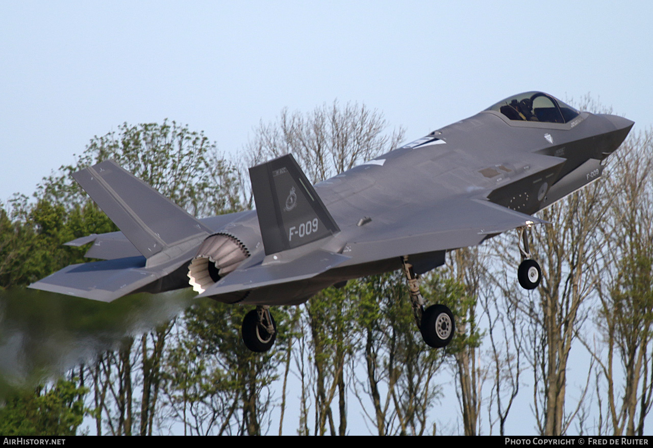 Aircraft Photo of F-009 | Lockheed Martin F-35A Lightning II | Netherlands - Air Force | AirHistory.net #685689