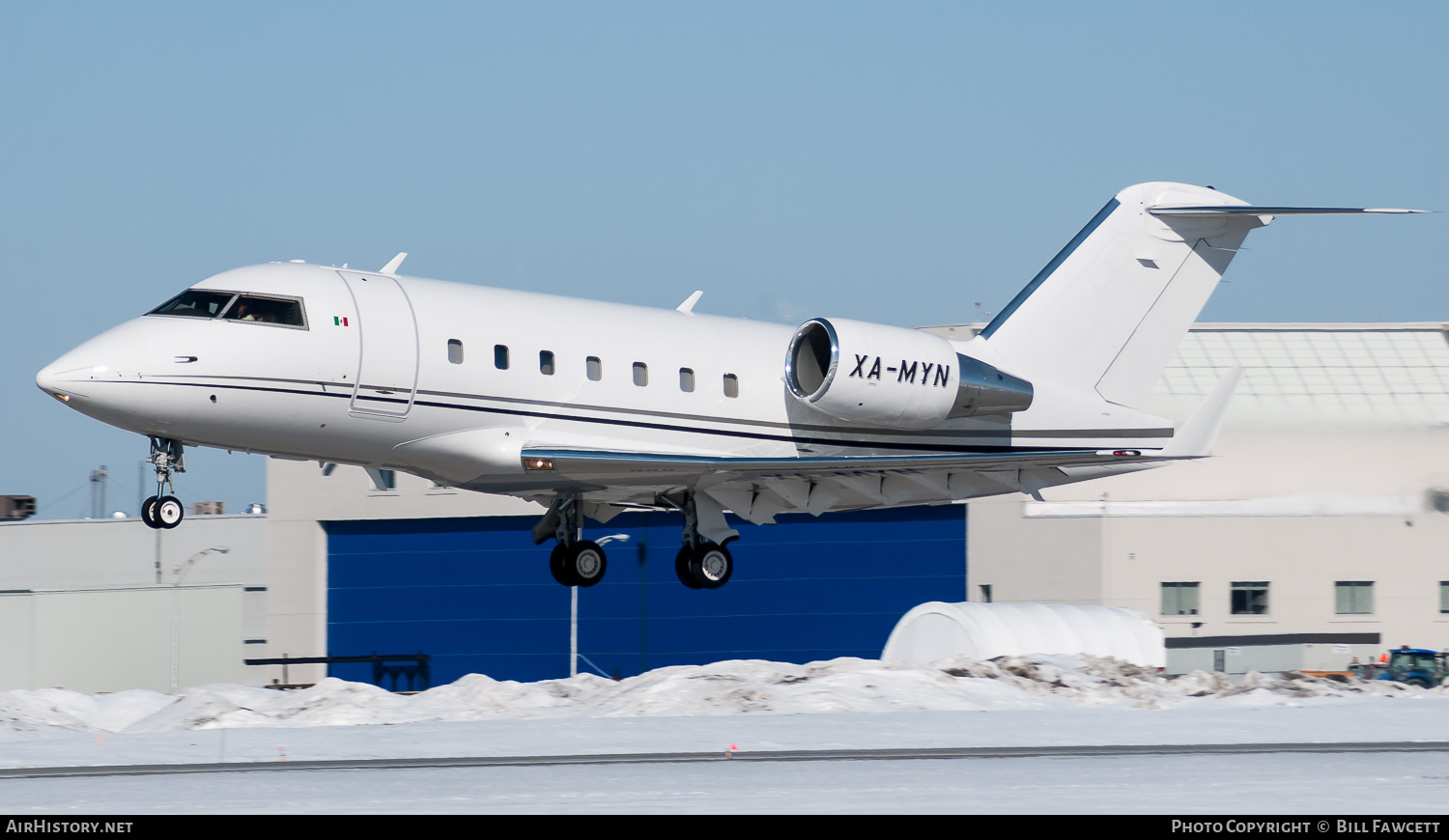 Aircraft Photo of XA-MYN | Canadair Challenger 601-3R (CL-600-2B16) | AirHistory.net #685734