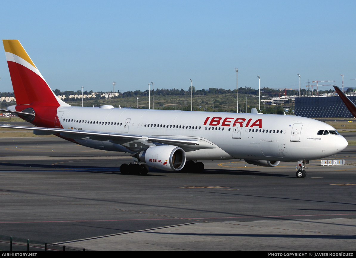 Aircraft Photo of EC-MUD | Airbus A330-202 | Iberia | AirHistory.net #685737