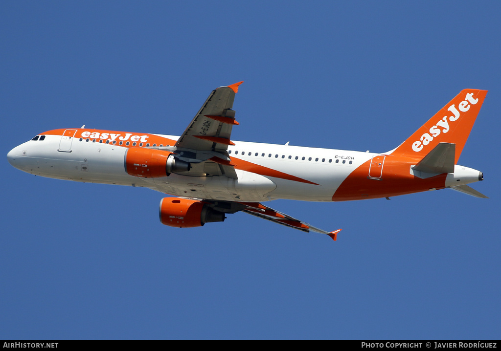 Aircraft Photo of G-EJCH | Airbus A320-214 | EasyJet | AirHistory.net #685748