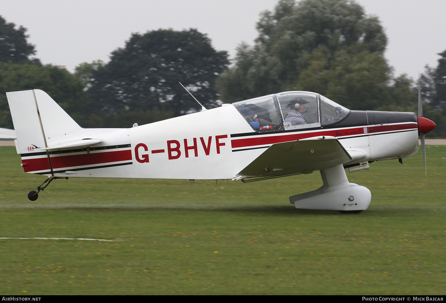 Aircraft Photo of G-BHVF | SAN Jodel D-150 Mascaret | AirHistory.net #685765