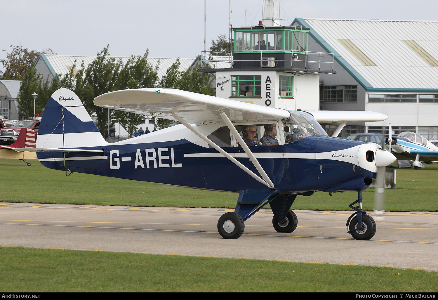 Aircraft Photo of G-AREL | Piper PA-22-150 Caribbean | AirHistory.net #685773