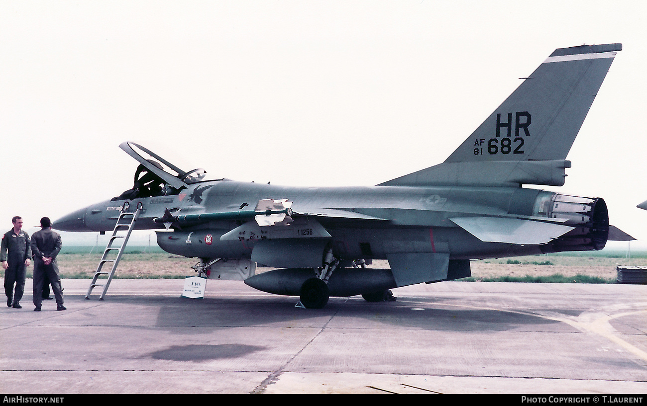 Aircraft Photo of 81-0682 / AF81-682 | General Dynamics F-16A Fighting Falcon | USA - Air Force | AirHistory.net #685793