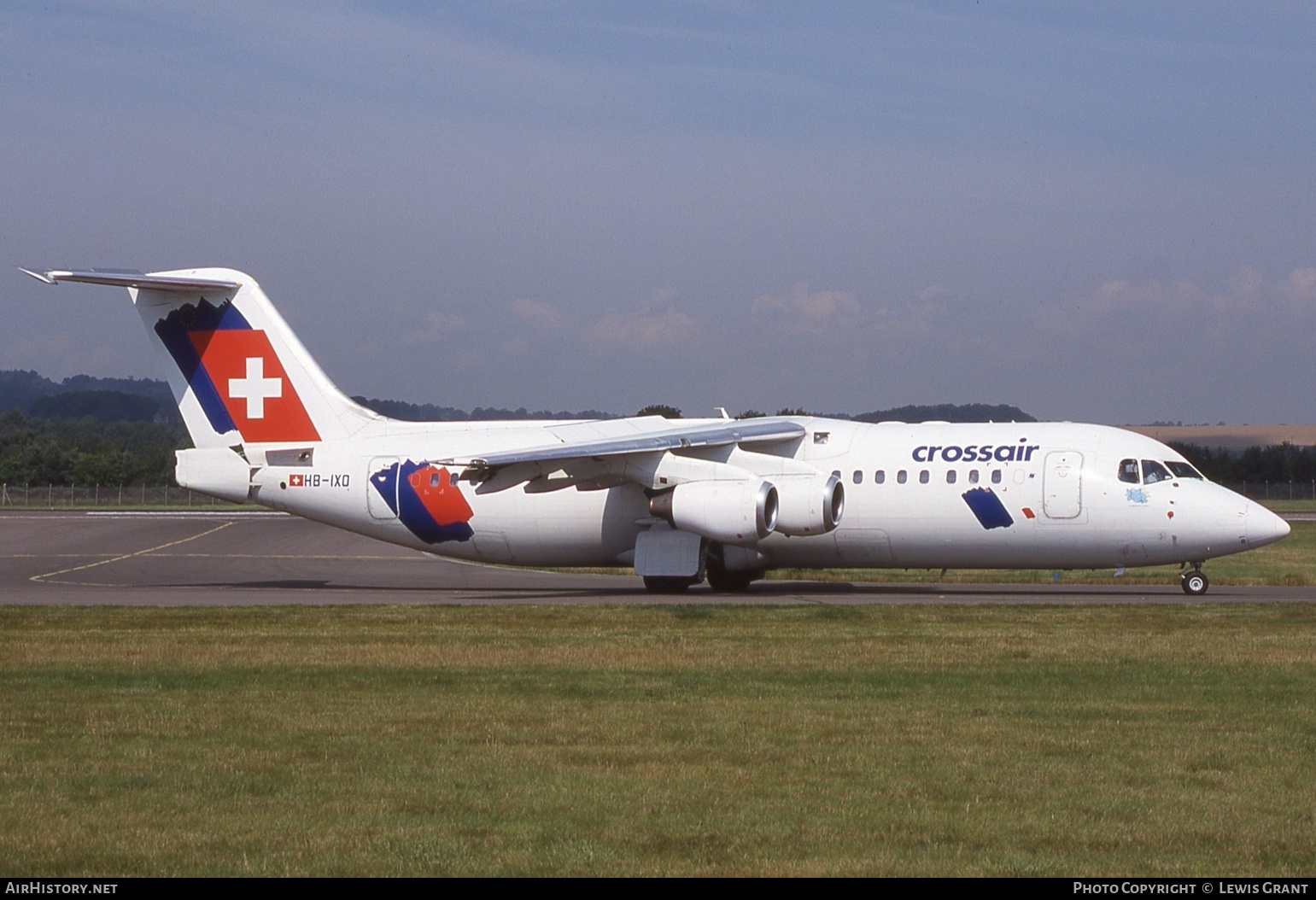 Aircraft Photo of HB-IXO | British Aerospace Avro 146-RJ100 | Crossair | AirHistory.net #685797