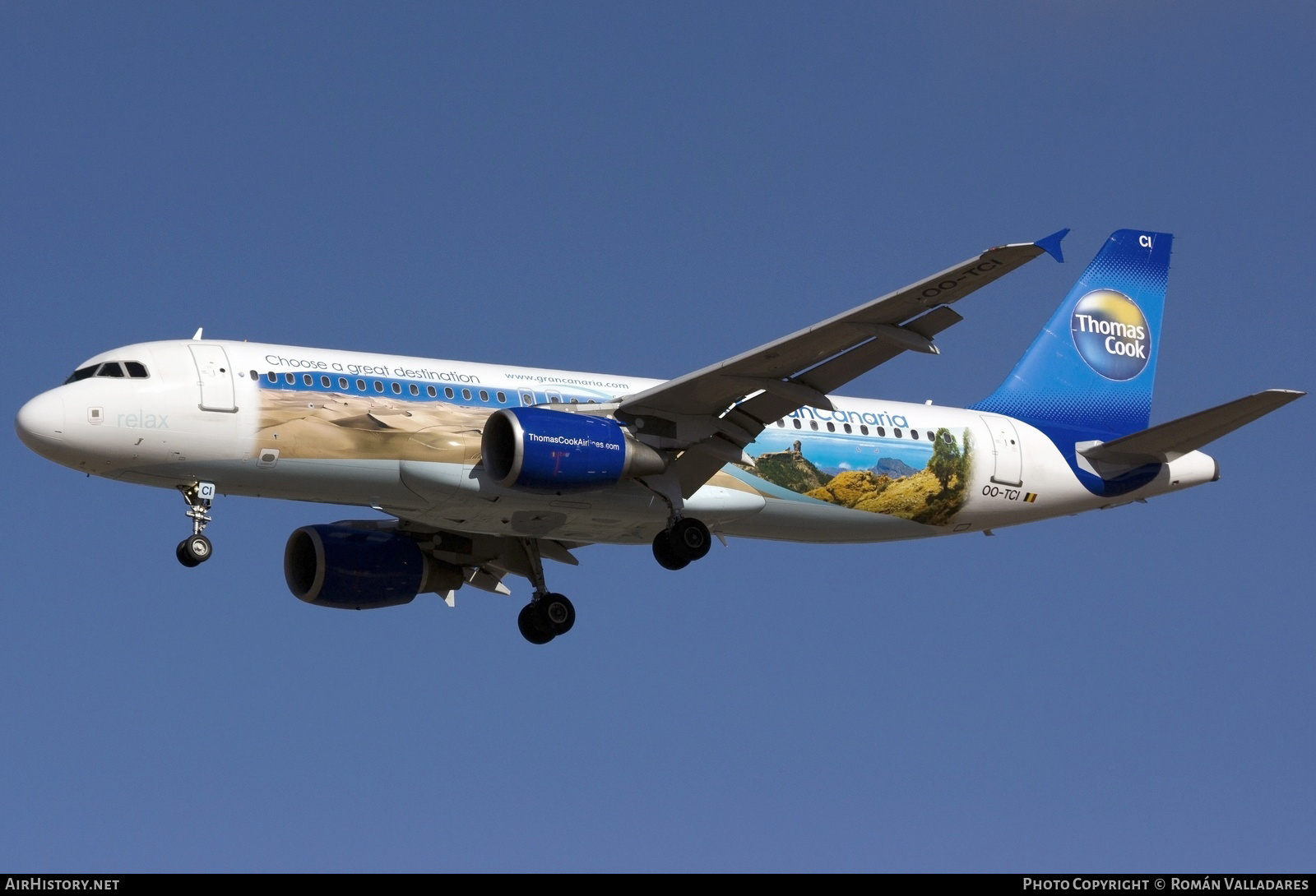 Aircraft Photo of OO-TCI | Airbus A320-214 | Thomas Cook Airlines | AirHistory.net #685826