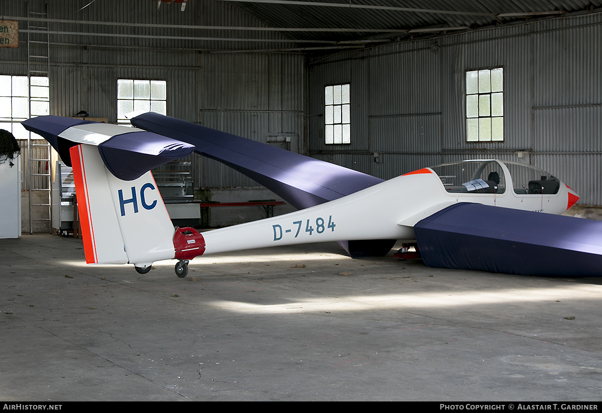 Aircraft Photo of D-7484 | Scheibe SF-25C Falke | AirHistory.net #685830