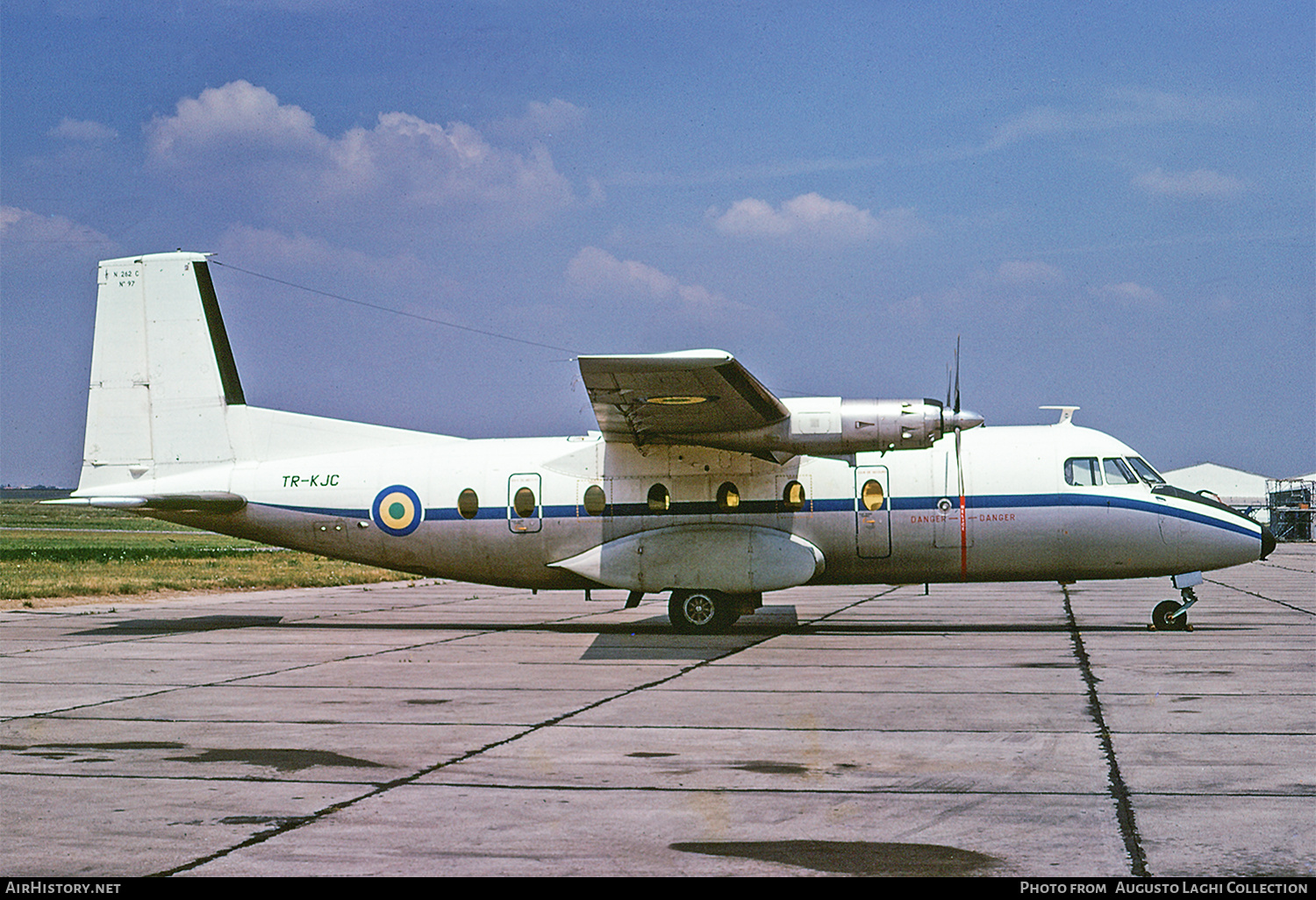 Aircraft Photo of TR-KJC | Aerospatiale N-262C-64 Fregate | Gabon - Air Force | AirHistory.net #685851