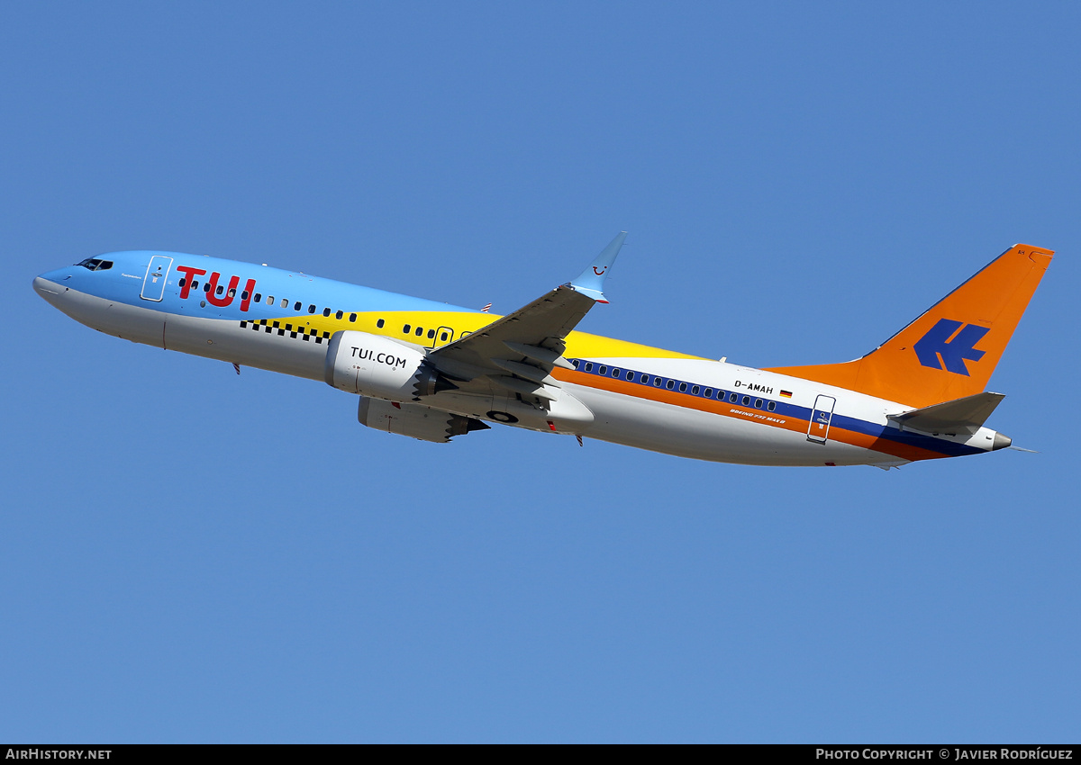 Aircraft Photo of D-AMAH | Boeing 737-8 Max 8 | TUI | AirHistory.net #685856