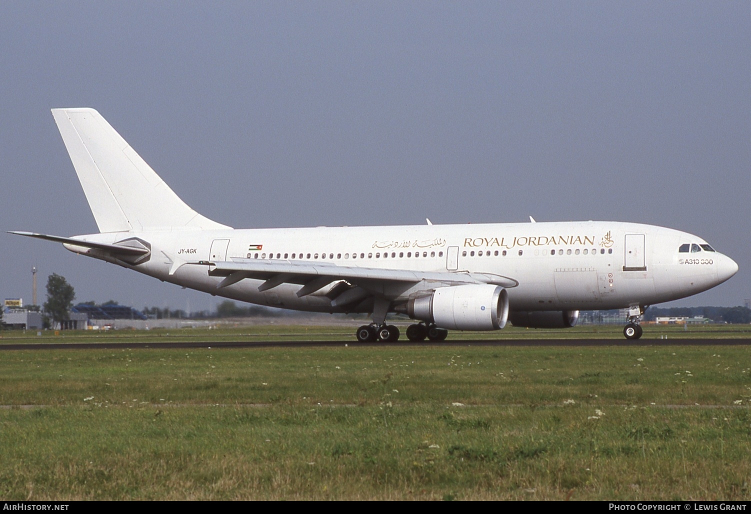 Aircraft Photo of JY-AGK | Airbus A310-308 | Royal Jordanian Airlines | AirHistory.net #685867