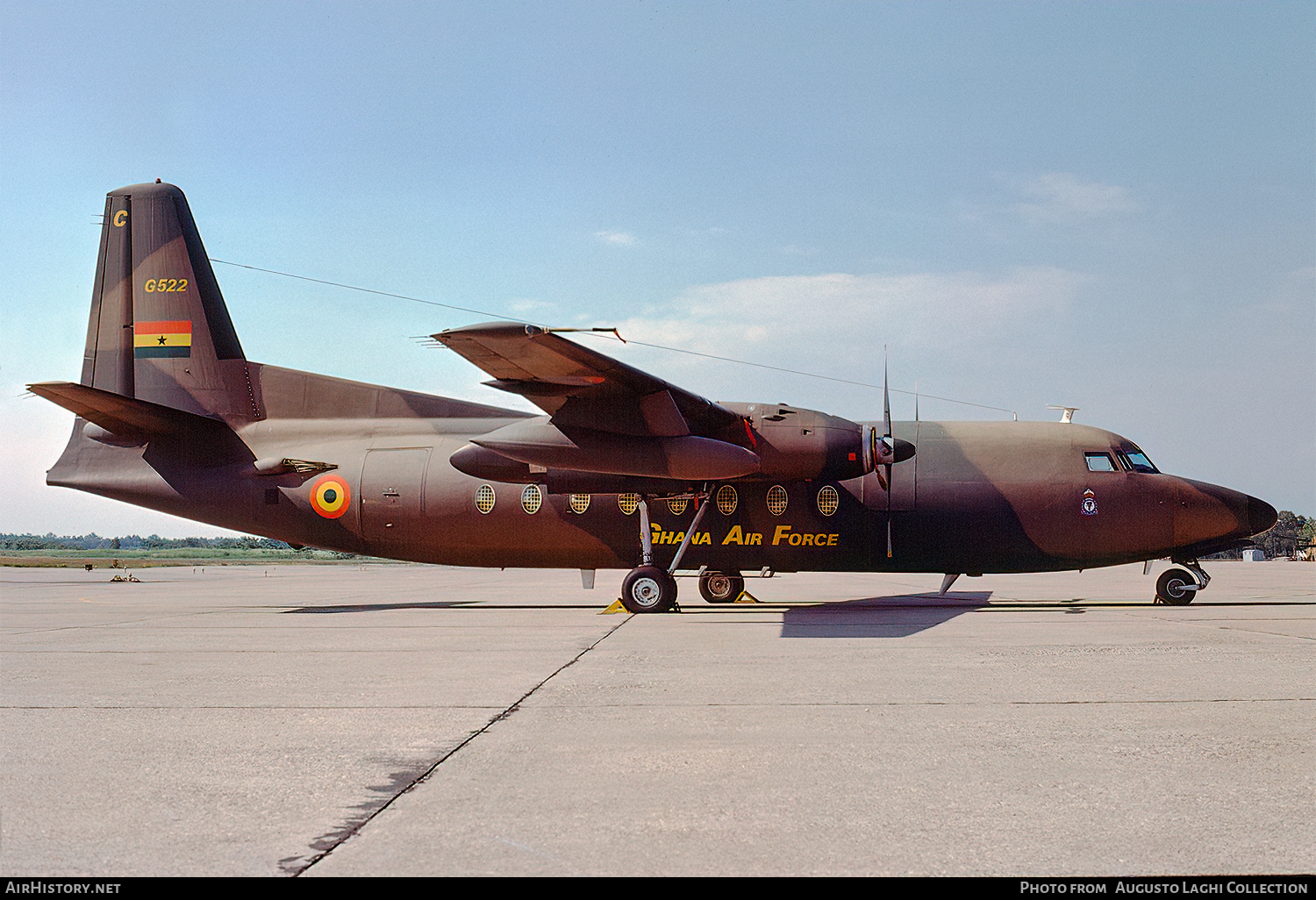 Aircraft Photo of G522 | Fokker F27-400M Troopship | Ghana - Air Force | AirHistory.net #685880