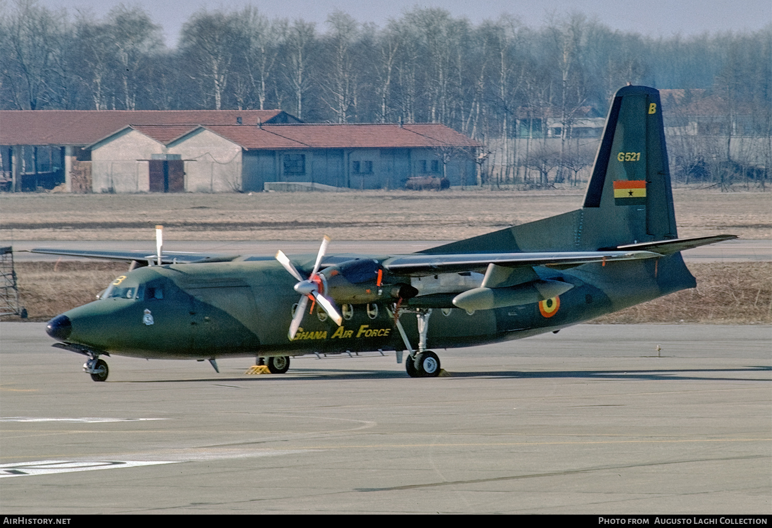 Aircraft Photo of G521 | Fokker F27-400M Troopship | Ghana - Air Force | AirHistory.net #685914