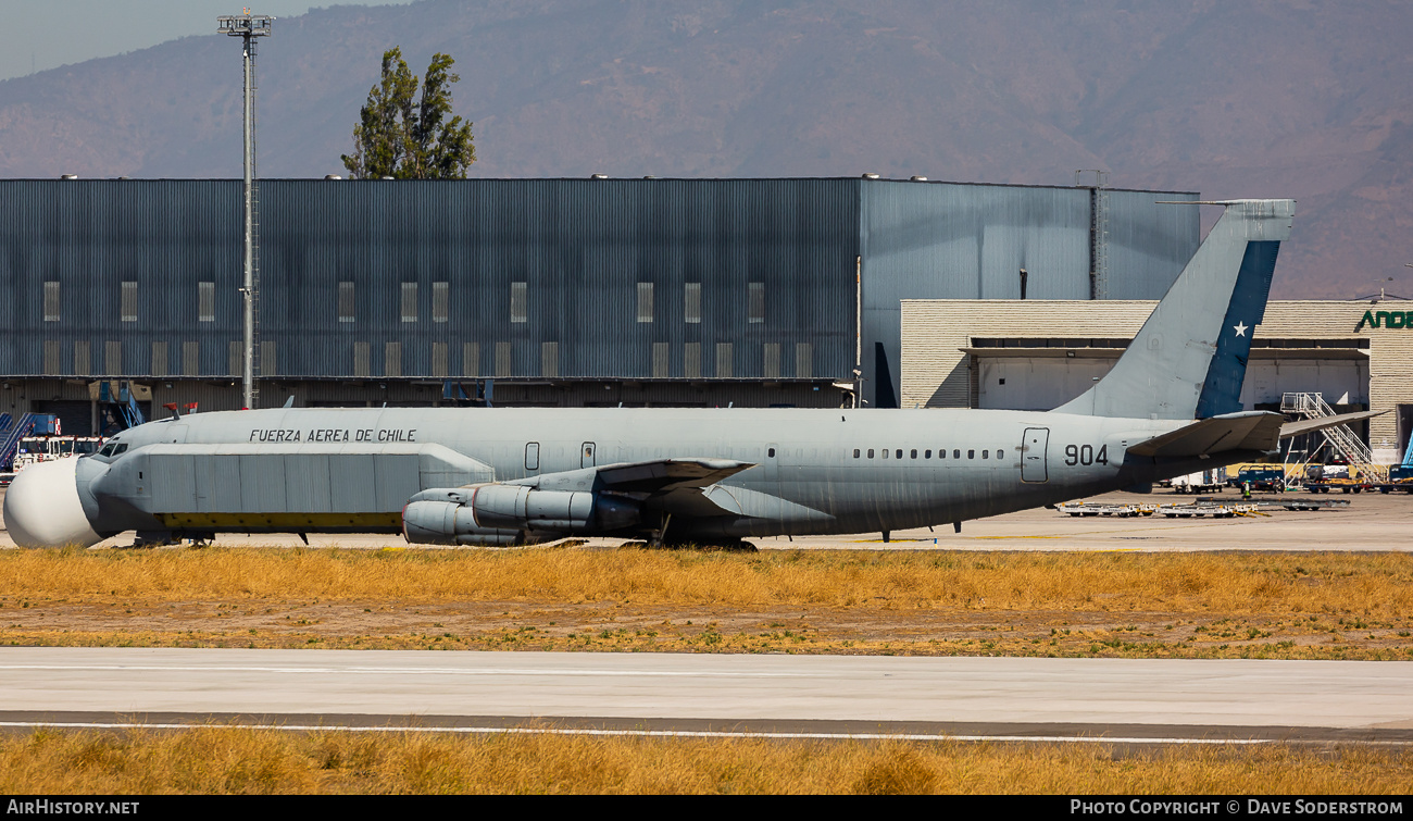 Aircraft Photo of 904 | Boeing 707-385C | Chile - Air Force | AirHistory.net #685923