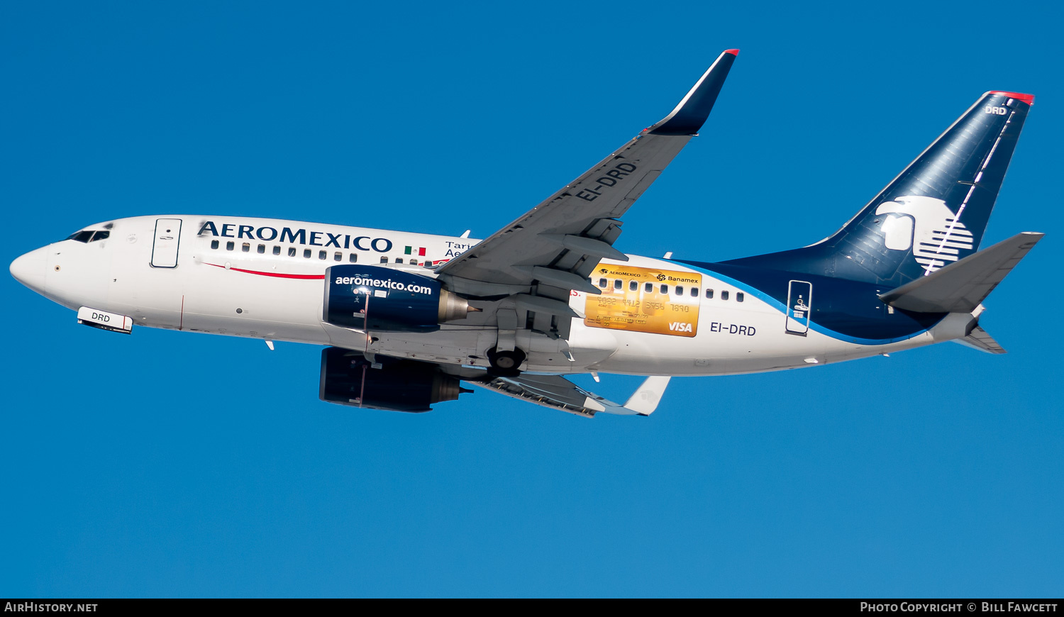 Aircraft Photo of EI-DRD | Boeing 737-752 | AeroMéxico | AirHistory.net #685945