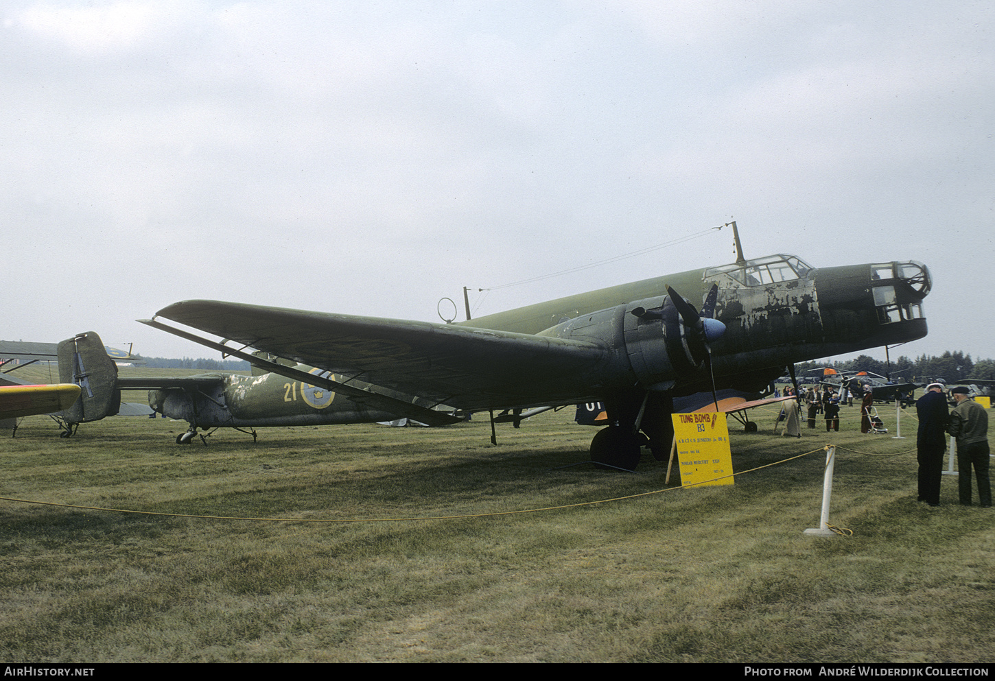 Aircraft Photo of 155 / 0155 | Junkers B3A (Ju 86K-4) | Sweden - Air Force | AirHistory.net #685966