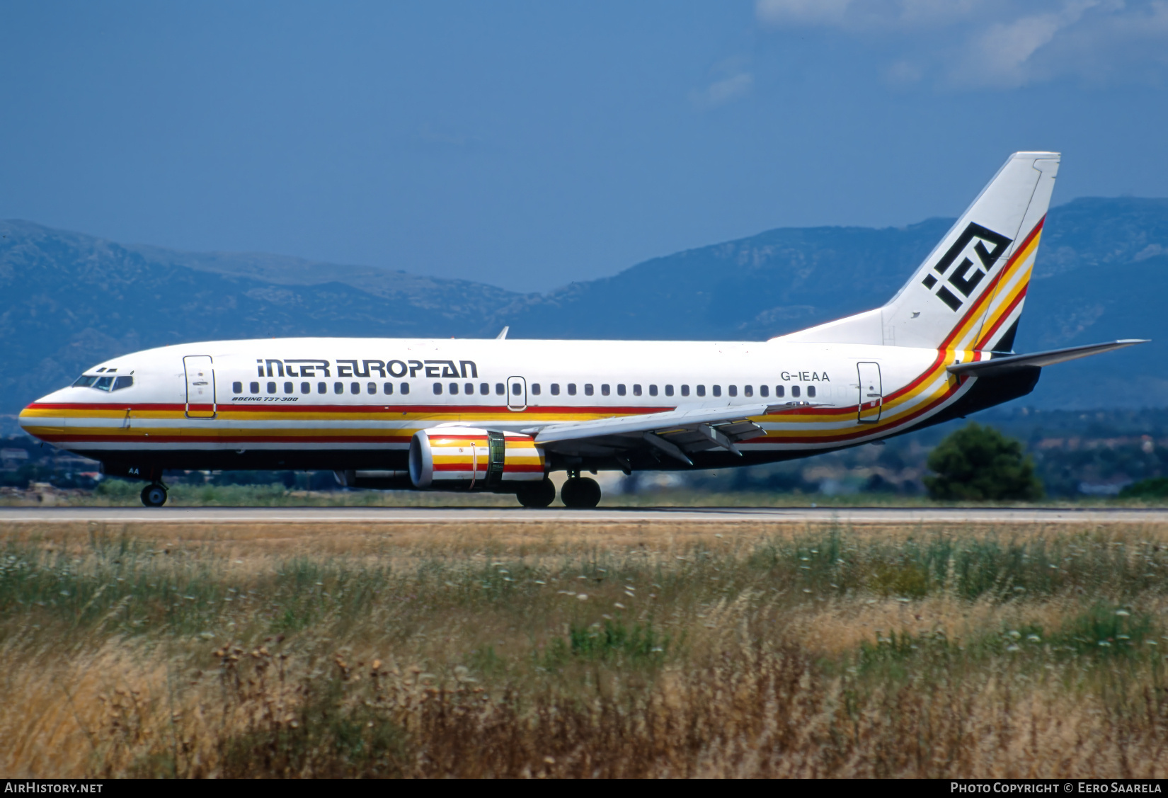 Aircraft Photo of G-IEAA | Boeing 737-33A | Inter European Airways - IEA | AirHistory.net #685972