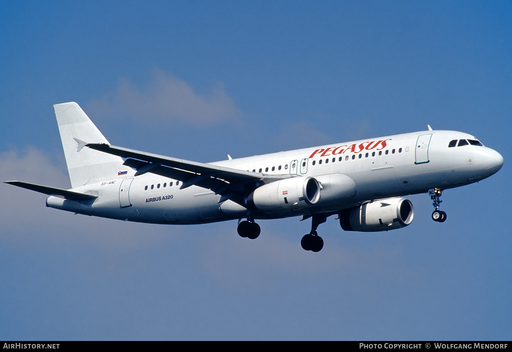 Aircraft Photo of S5-AAC | Airbus A320-231 | Pegasus Airlines | AirHistory.net #686027