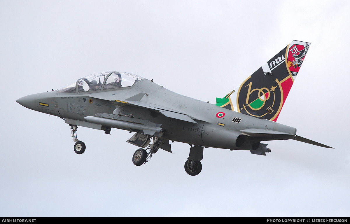 Aircraft Photo of CSX55223 | Alenia Aermacchi T-346A Master | Italy - Air Force | AirHistory.net #686032